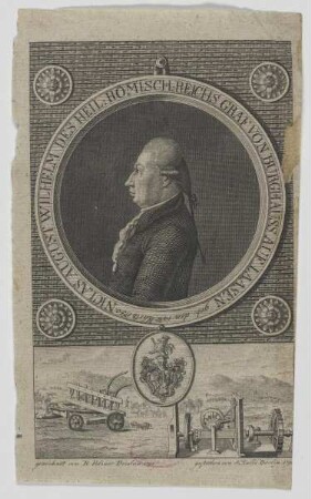 Bildnis des Niclas August Wilhelm von Burghauss
