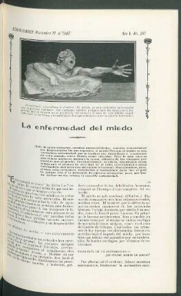 La enfermedad del miedo