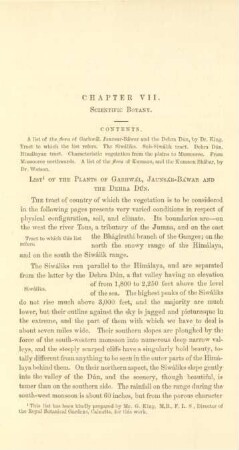 Chapter VII. Scientific botany