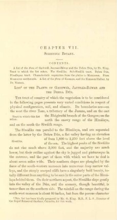 Chapter VII. Scientific botany