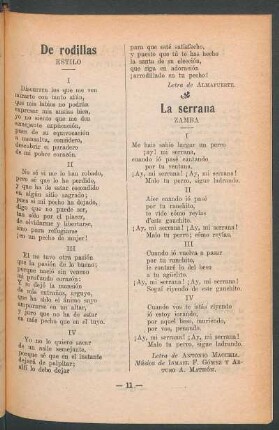 La serrana : Zamba