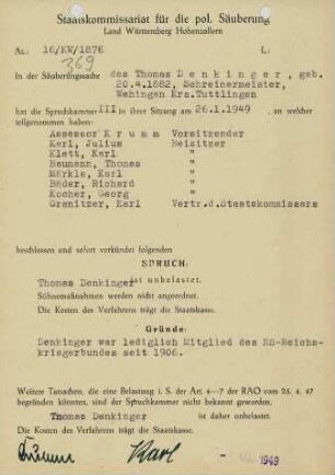 Denkinger, Thomas