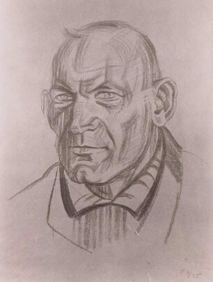 Porträtstudie Albert Hensel