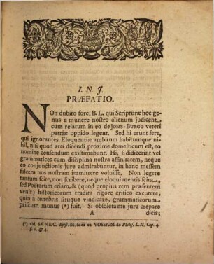 Alberti Georgii Schwartzen, Eloquentiae In Academia Gryphica Regii Professoris, Commentatio Critico-Historica De Joms-Burgo Pomeraniae Vandalo-Slavicae Inclyto Oppido