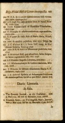 Diaria Literaria