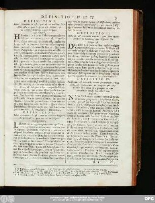 Definitio III. Historia est narratio rerum, quae iam contigerant co tempore, quo Historia illa scripta est.