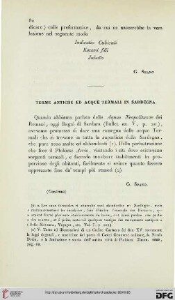 5: Terme antiche ed acque termali in Sardegna, [1]