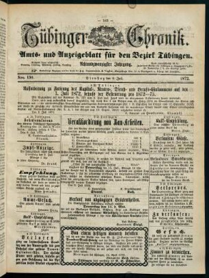 543-562, 9. Juli (Nro. 130) - 14. Juli (Nro. 134)