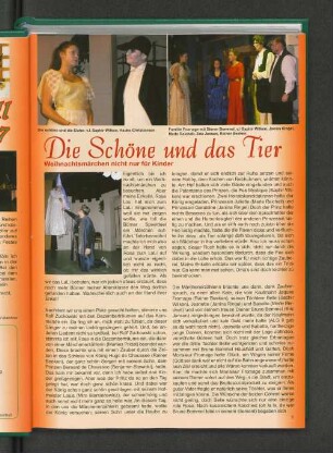 Die Schöne und das Tier - Weihnachtsmärchen nicht nur für Kinder