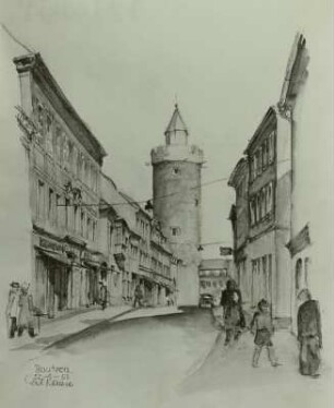 Bautzen, Straßenbild und Wendischer Turm