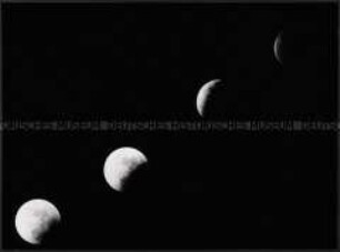 Mondfinsternis in vier Phasen (Altersgruppe 14-17)