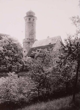 Altenburg. Ansicht mit Bergfried