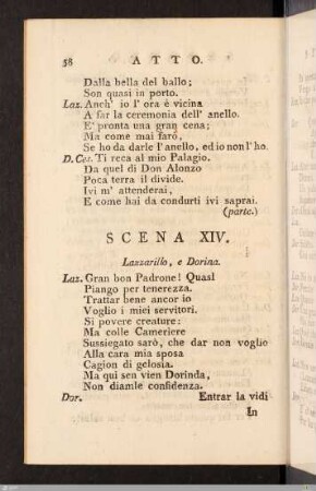 Atto Secondo: Scena XIV.