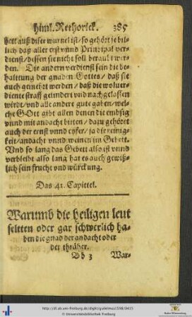 Das 41.-49. Capitel
