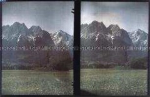 Blick auf die Zugspitze