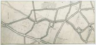 D-Straße und A-Straße, Berlin-Tiergarten u. Berlin-Schöneberg Gebiet zwischen Bülowstraße und Tiergartenstraße: Straßenregelungsplan