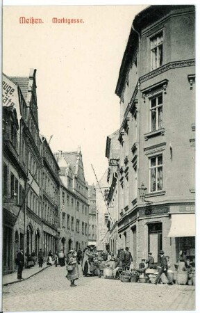 Meißen. Marktgasse