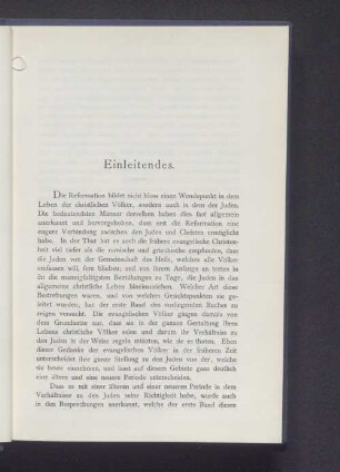 Einleitendes.