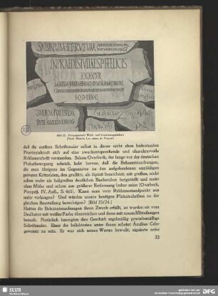 Pompejanisches Wahl- und Vermietungsplakat