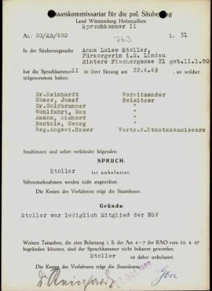 Stoller, Anna Luise