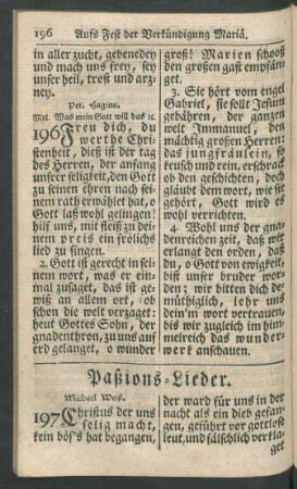 Paßions-Lieder.