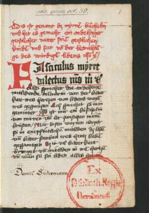 Vierzig Myrrhenbüschel vom Leiden Christi