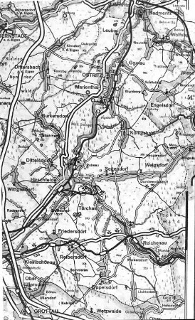 Cunewalde-Weigsdorf-Köblitz. Ausschnitt aus: Karte