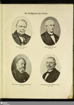 Die Vorsitzenden des Vereins