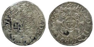 1/16 Taler,Hzgl. Schleswig-Holstein-Gottorpische Linie, Johann Adolph (1590-1616)