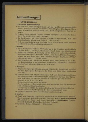 Leibesübungen
