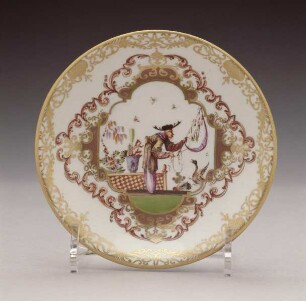 Unterschale mit Chinoiserie