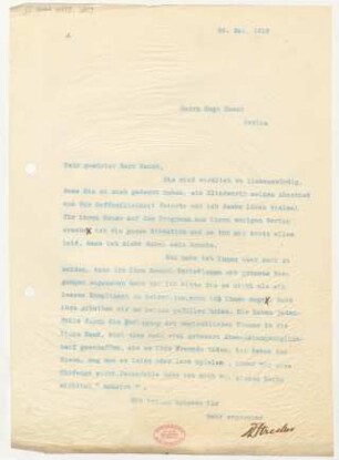 Brief an Hugo Rasch : 24.05.1910