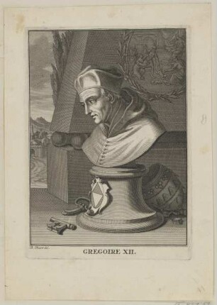 Bildnis des Papst Gregoire XII.