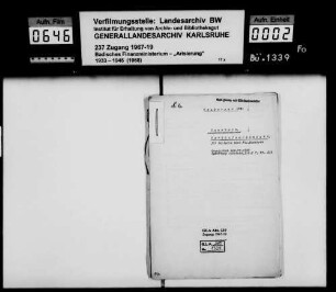 Neuberger, Otto Israel in Mannheim Zwangsversteigerung Lagerbuch-Nr. 4325 Mannheim