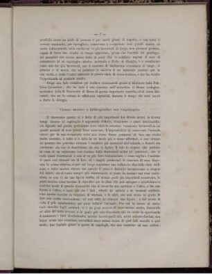 Cenno storico e bibliografico sul Capidoglio.