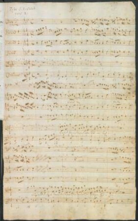 Gehet hin und lehret alle Völker; V (4), Coro, orch, bc
