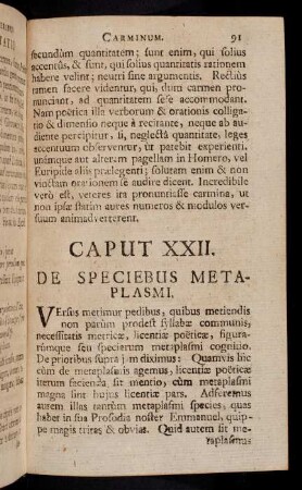 91-102, Caput XXII - XXIII