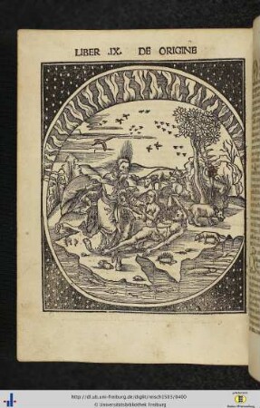 Liber IX. De Origine Rerum Naturalium.