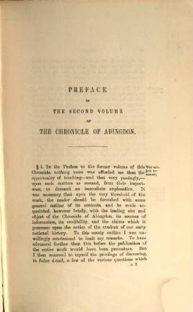 Chronicon monasterii de Abingdon, 2. From the Norman conquest until the accession of Richard the First