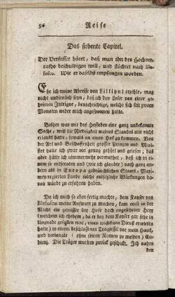 Das siebente Capitel. - Das achte Capitel.
