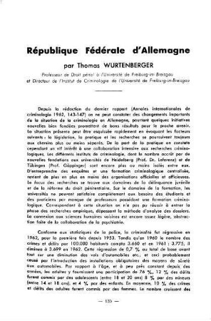 135-141, République Fédérale d'Allemagne