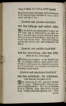 Hundert und zwölftes haubtstück [-] Hundert und sibenzehntes haubtstück
