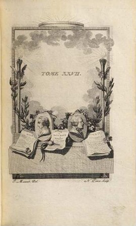 Oeuvres complètes de J. J. Rousseau : classée par ordre de matieres, et ornée de quatre-vingt-dix gravures, 27. Exposé Succint de la Contestation qui s'est élevée entre M. Hume et M. Rousseau : avec les pieces justificatives