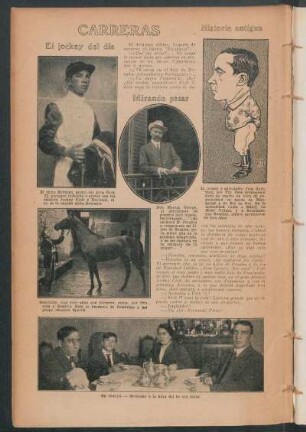 El jockey del día