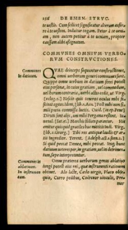 Communes Omnium Verborum Constructiones.