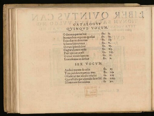 Catalogus