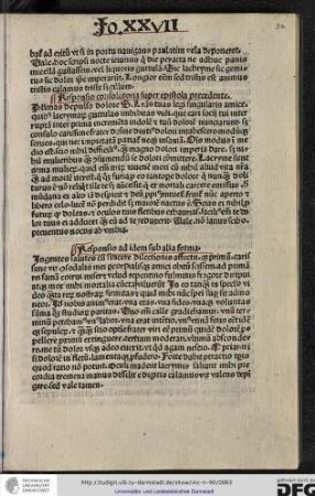 Responsio consolatoria super epistola precedente.