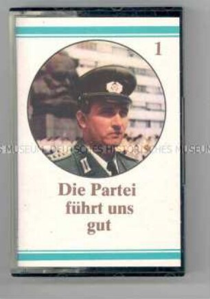 Musik-Kassette mit Militärmusik