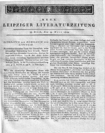 1809-03-29 : 38. Stück