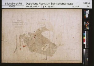 Altgemeinde, Steinkohlenwerk, Bockwa, Baue auf dem tiefen Planitzer Flöz 1